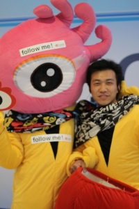 Sina Weibo mascots on a break Sina Weibo mascots on a break