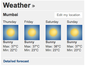 BBC India (Weather) BBC India (Weather)