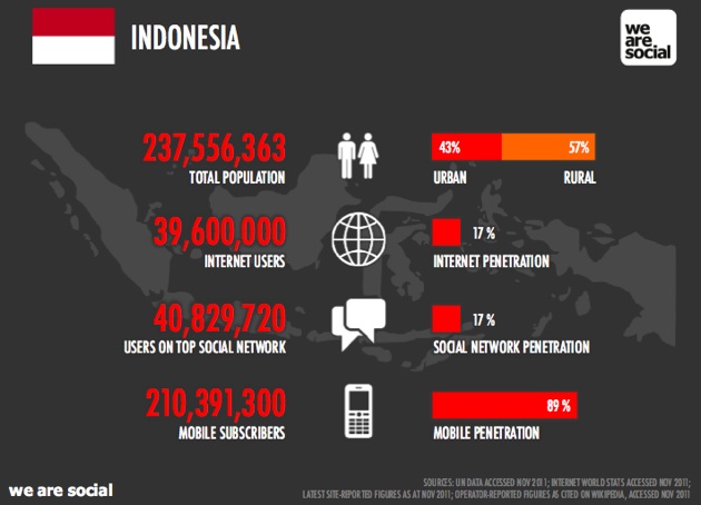 indonesia Computer penetration