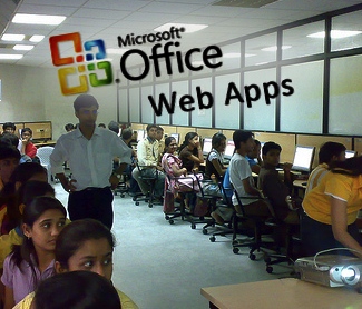 Microsoft India education web apps