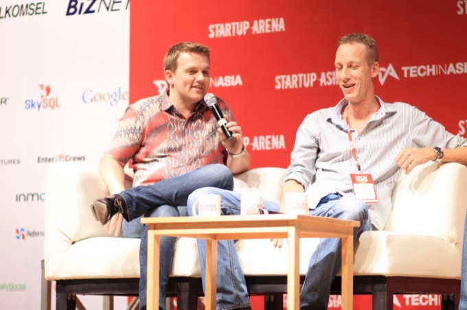 Tokobagus founders: Remco Lupker, Arnold Sebastian Egg