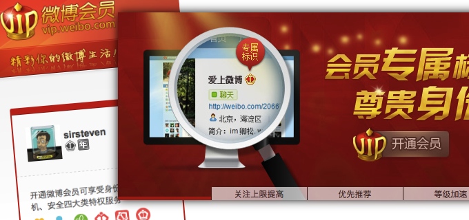Sina Weibo VIP