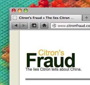 Citron legal action