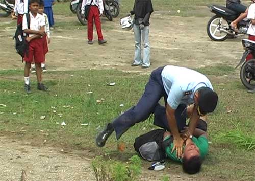 military violence