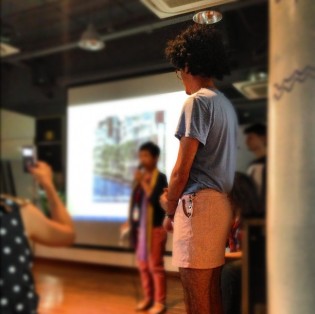 Kevin Straszburger in Skirt