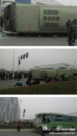 Foxconn Zhengzhou fatal bus crash, January 17th 2013 Foxconn Zhengzhou fatal bus crash, January 17th 2013