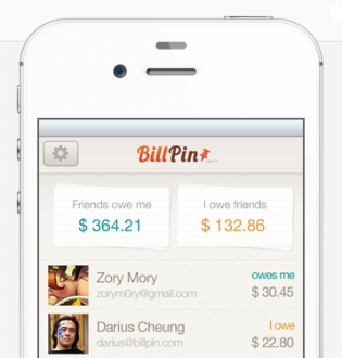 BillPin app BillPin app