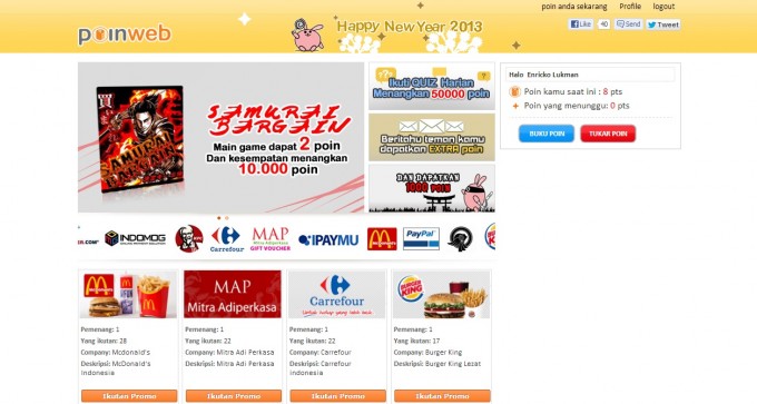 poin web poin web