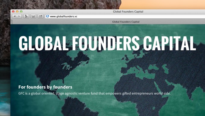 The new Global Founders Capital fund The new Global Founders Capital fund