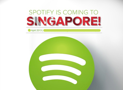 Spotify Singapore launch April 2013