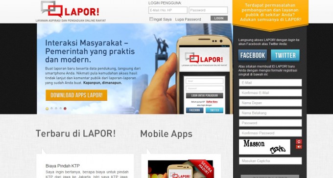 lapor site