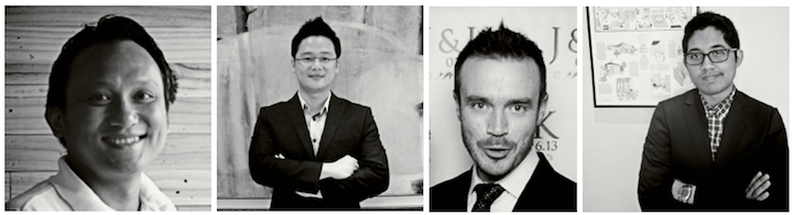 The rest of In-House VC team: Fajar, Glen, David, Aditya (From left to right)