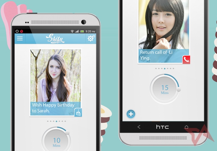 Shifu app for getting things done