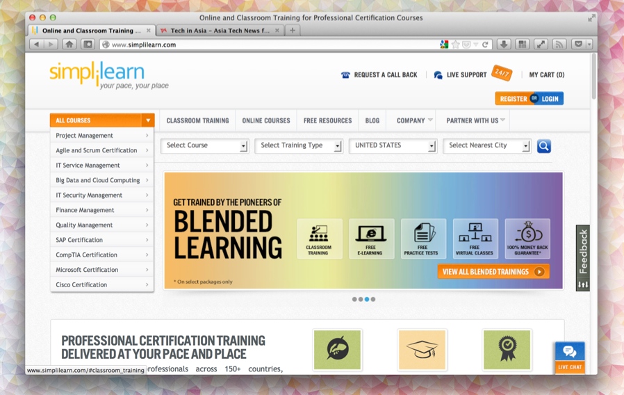 Online Edu Training Startup Simplilearn Gets M In Funding