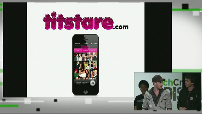 Titstare from Australia