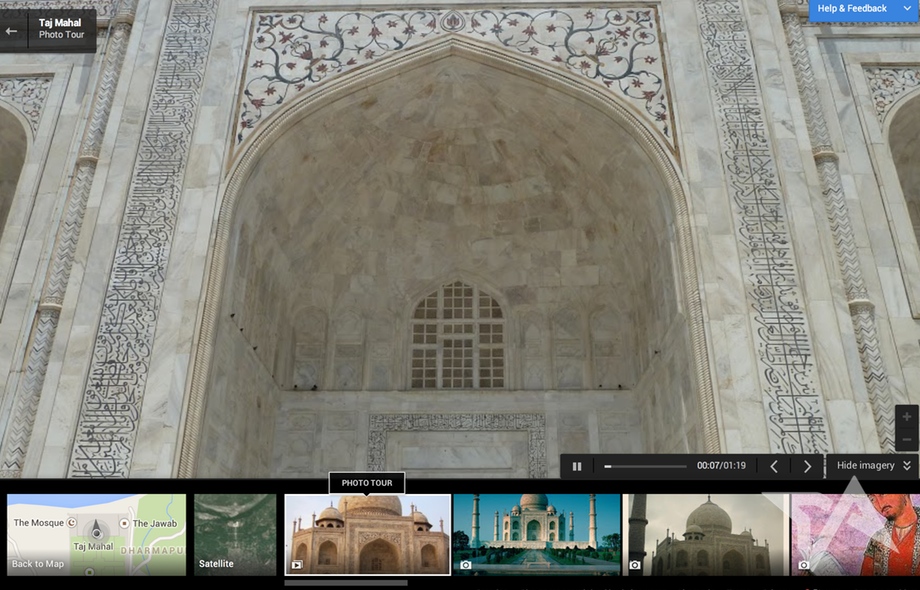 Google creates photo tours of India's top tourist attractions