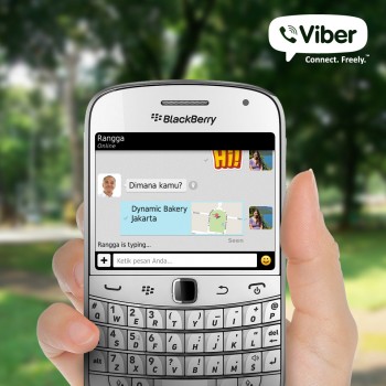 Viber BlackBerry Version in Indonesian