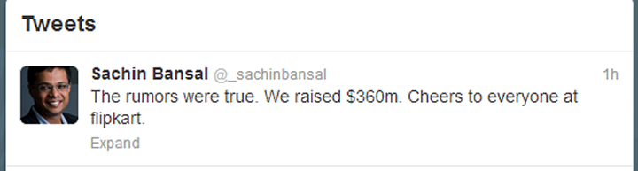 flipkart tweet