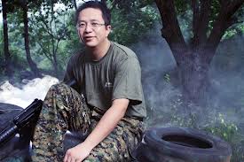 Zhou Hongyi, Qihoo's CEO, strikes a militant pose.