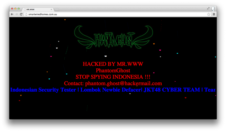 anonymous indonesia hack Australian sites 2