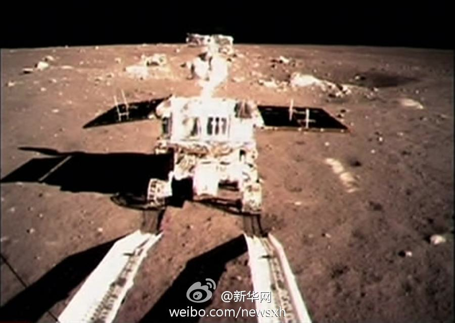 China lunar rover starts exploring