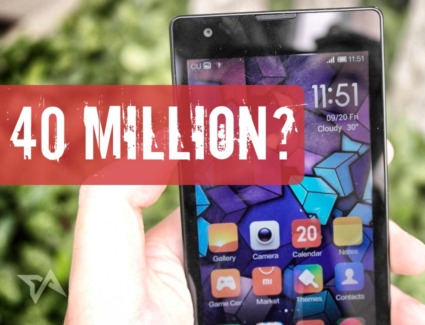 Xiaomi aims at 40 million phones sales 2014