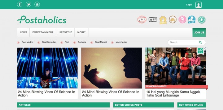 postaholics site