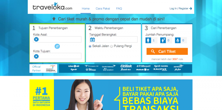 traveloka site