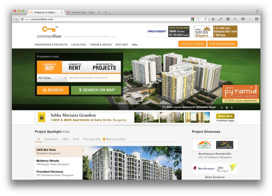CommonFloor $10 million funding