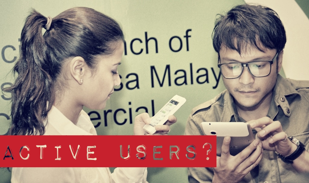 Monthly active users on messaging apps?