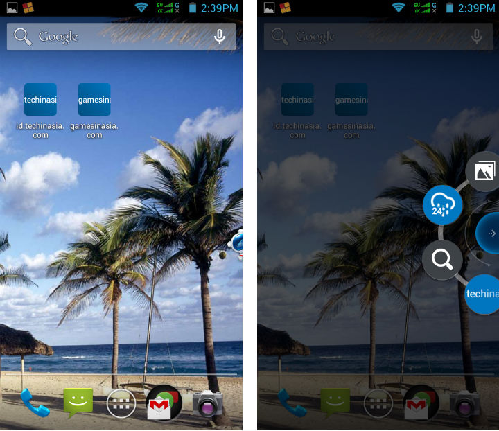 baidu browser desktop shortcut widget