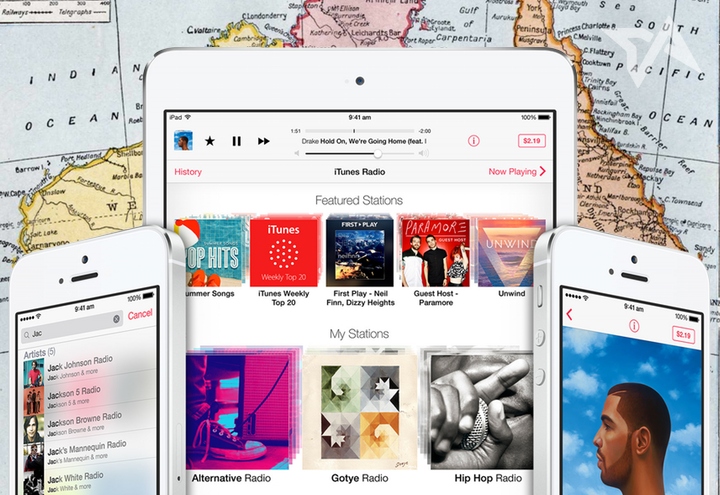 Australia gets to dive into streaming music on Apple’s iTunes Radio