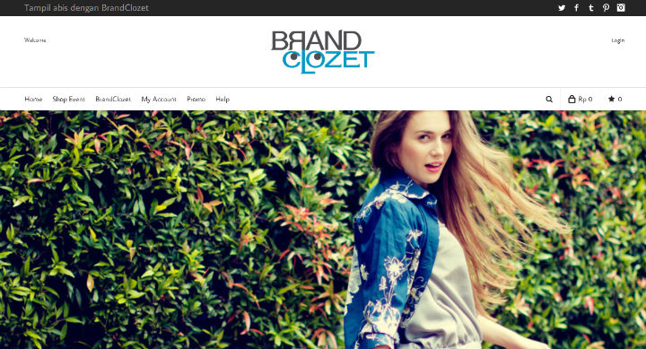 BrandClozet website