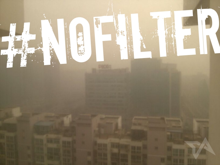 Beijing pollution photo