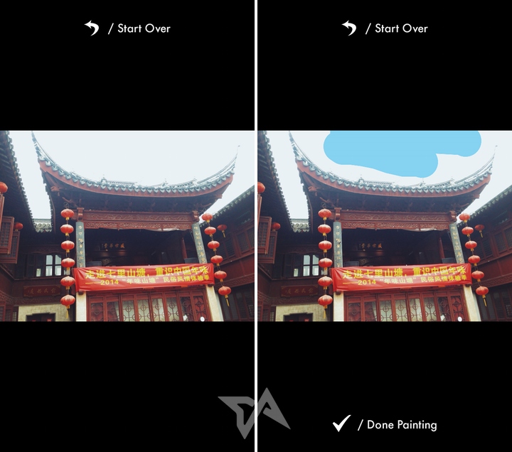 Environmental group invites Chinese people to reimagine their smoggy photos with blue skies