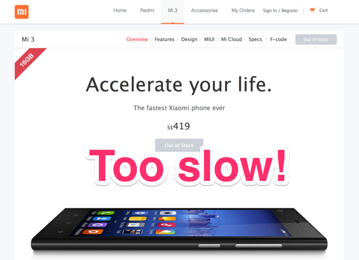 Xiaomi’s Mi3 sells out in 2 minutes in Singapore debut