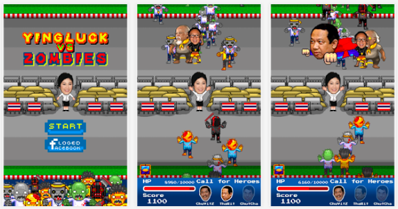 Yingluck VS Zombies game