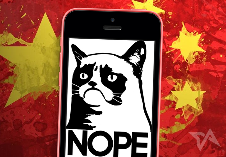 Compared to the iPhone 5s, this chart shows the iPhone 5c has bombed in China