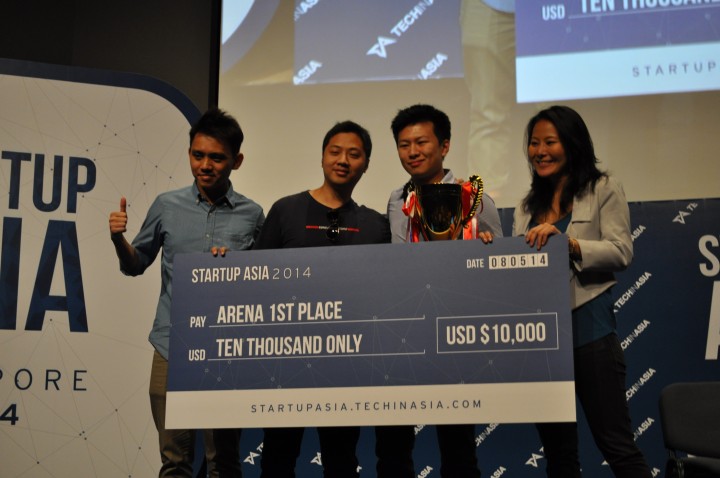 Startup Arena Singapore 2014 Winner