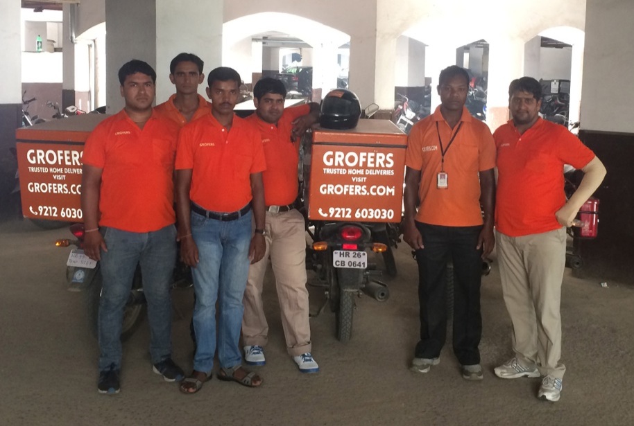 India Grofers startup logistics service for small stores
