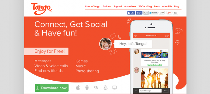 Tango screenie