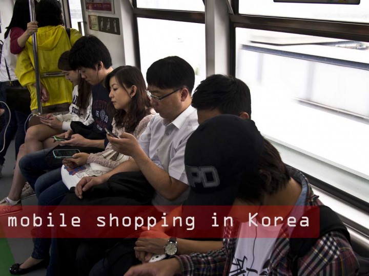 mobile shopping Korea