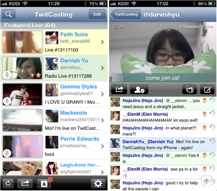 Twitcasting