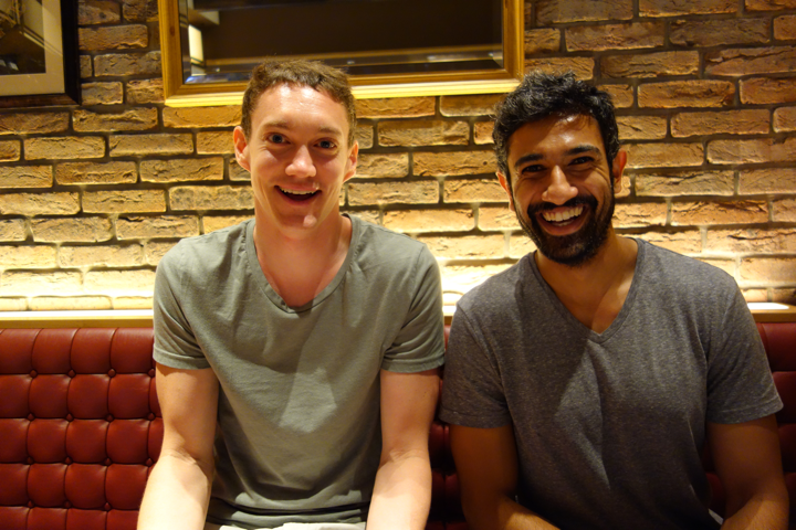 Co-founders Ryan Rowe (l) and Pratap Ranade (r)