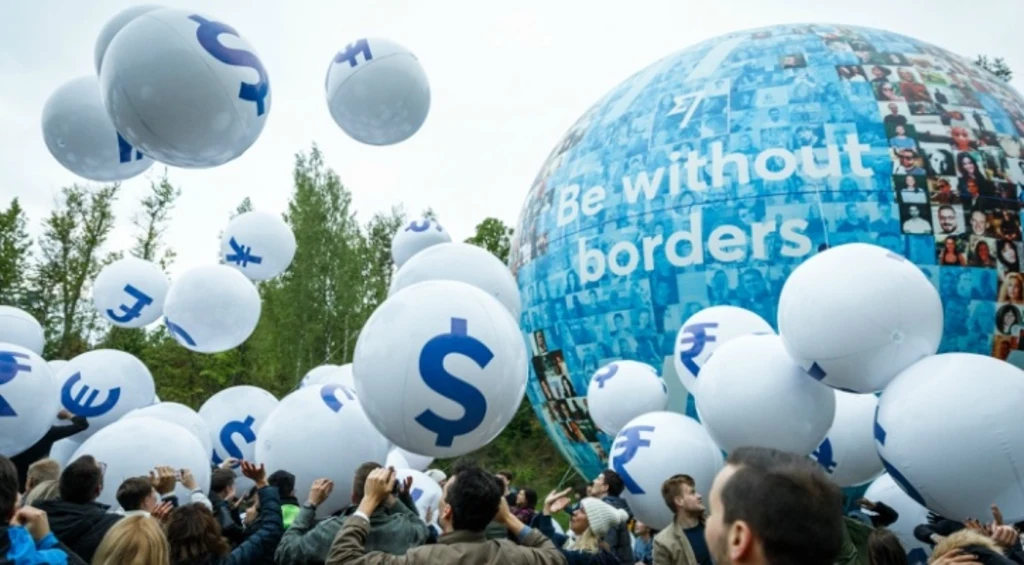 TransferWise balloons