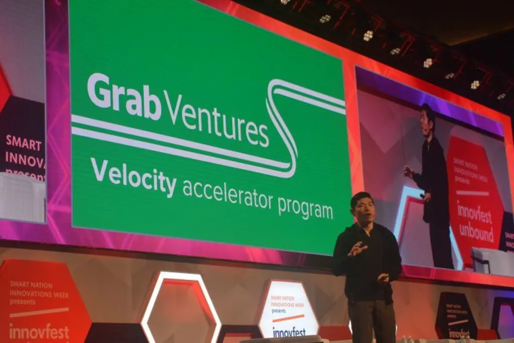 Grab's Anthony Tan at Innovfest Unbound 2018