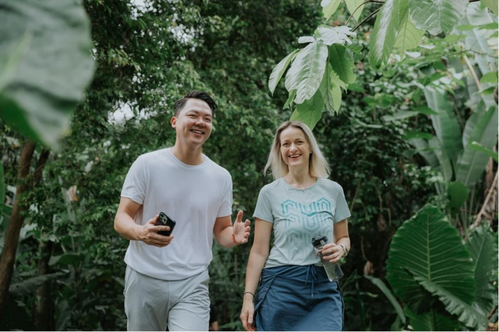 Joel Neoh (left) and Audra Pakalnyte, partners of First Move