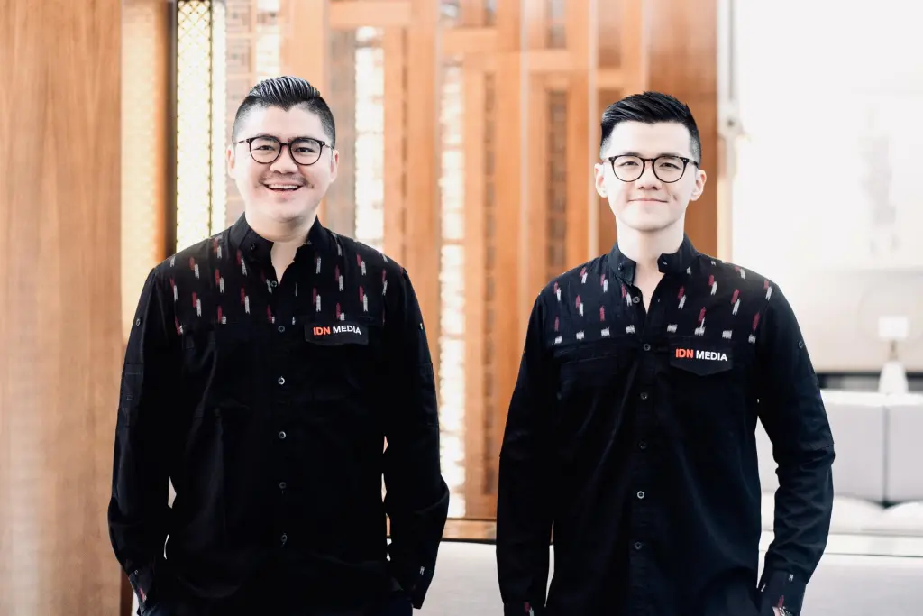 IDN Media founders Winston and William Utomo