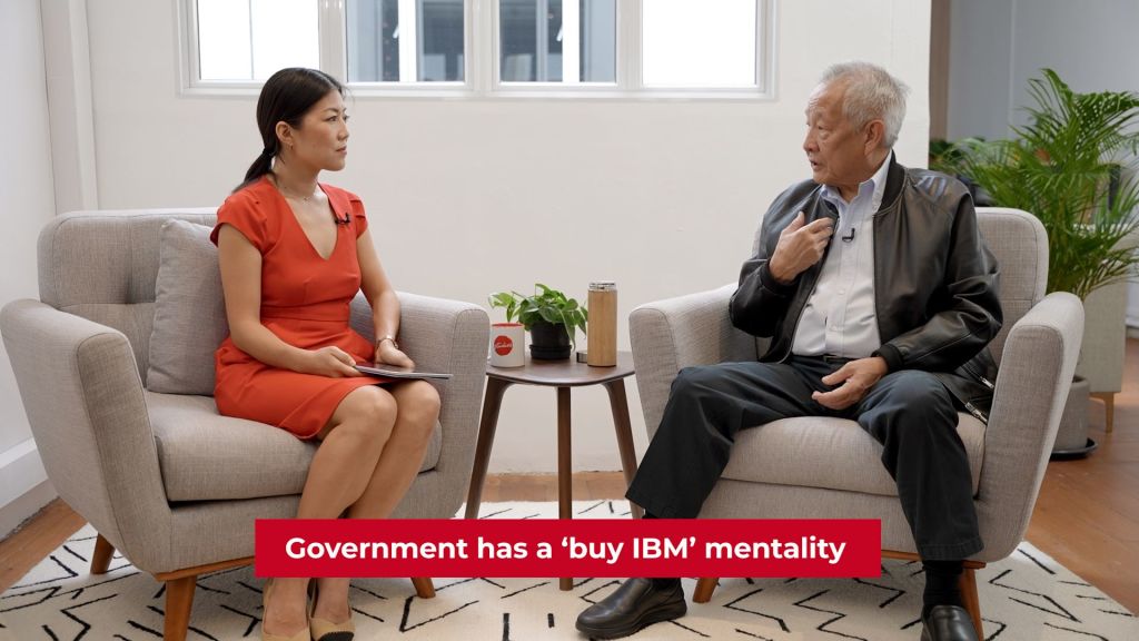 Singapore government has a ‘buy IBM’ mentality, says presidential hopeful Ng Kok Song