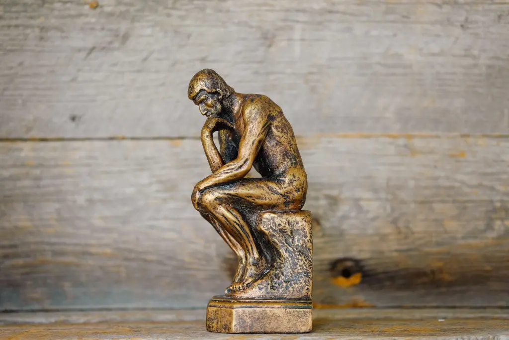 thinking statue founders